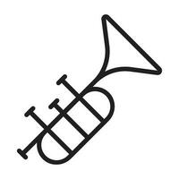 trompet icoon vector