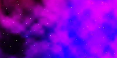 lichtpaarse vectorachtergrond met kleurrijke sterren decoratieve afbeelding met sterren op abstract sjabloon beste ontwerp voor uw advertentieposterbanner vector
