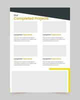 brochure, folder set, a4, modern blog berichten, presentatie, presentatie, bedrijf profiel, website glijbaan vector, webinar, sociaal media, voor app, zakelijk, gemakkelijk spandoek. vector