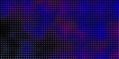 licht roze blauwe vector lay-out met cirkel vormen illustratie met set van glanzende kleurrijke abstracte bollen patroon voor zakelijke advertenties