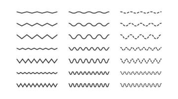 hand- getrokken tekening lijn reeks vector illustratie.