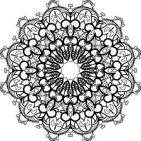 arabiarabicc mandala patroon illustratie vrij downloaden vector