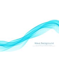 Abstracte blauwe golf ontwerp elegante achtergrond vector