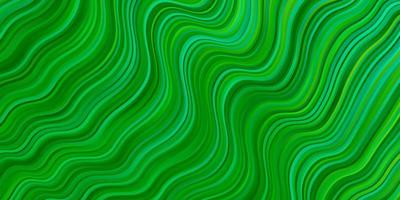 lichtblauwe groene vectorlay-out met wrange lijnengradiëntillustratie in eenvoudige stijl met bogen slim ontwerp voor uw promoties vector