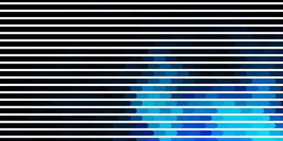 donkerblauwe vectorachtergrond met lijnen geometrische abstracte illustratie met vage lijnen beste ontwerp voor uw postersbanners vector