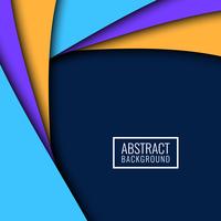 Abstracte kleurrijke papercut moderne achtergrond vector