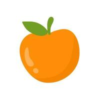 Chinese nieuw jaar oranje fruit vector