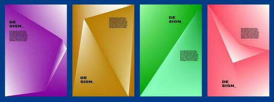 abstracte achtergrond met kleurovergang vector