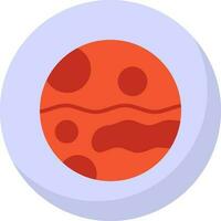 Mars vector icoon ontwerp