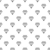 vector patroon met diamanten. naadloos patroon kan worden gebruikt voor behang, patroon vult, oppervlakte texturen web bladzijde achtergrond en stoffen.