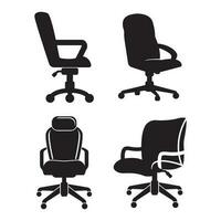 kantoor stoel logo pictogram, vector illustratie sjabloon ontwerp.