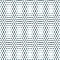 zeshoekig patroon. naadloos zeshoekig achtergrond. abstract honingraat cel. netto naadloos patroon. vector