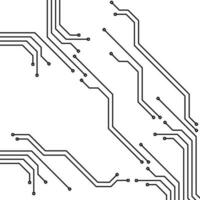 elektrisch stroomkring bord achtergrond. elektrisch stroomkring bord vector. digitaal elektrisch stroomkring verbinding systeem. micro-elektronica circuits. vector