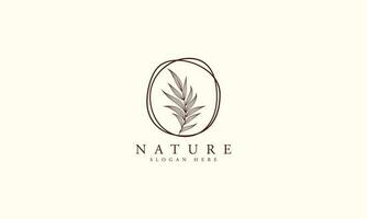 natuurlijk en biologisch logo modern ontwerp. natuurlijk logo voor branding, zakelijke identiteit en bedrijf kaart vector