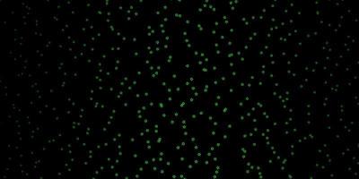 donkergroene vectortextuur met mooie sterren moderne geometrische abstracte illustratie met sterrenthema voor celtelefoons vector