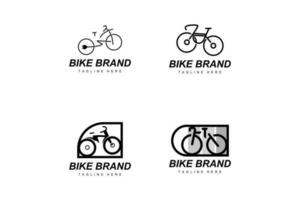 fiets logo. fiets sport Afdeling vector, gemakkelijk minimalistische vervoer ontwerp, sjabloon, silhouet vector