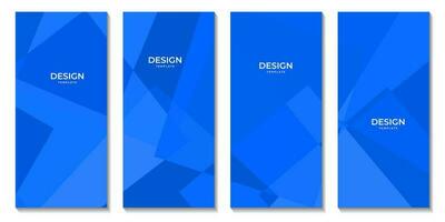 abstract brochures modern meetkundig blauw achtergrond vector