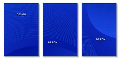 blauw Golf flyers abstract helling achtergrond voor bedrijf vector