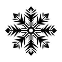 vrolijk Kerstmis sneeuwvlok vector