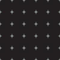 zwart vector naadloos patroon met grijs sterren.