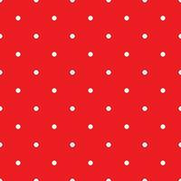 rood polka punt naadloos patroon - retro structuur voor Kerstmis achtergrond, blogs, www, plakboeken, partij of baby douche uitnodigingen en bruiloft kaarten. wit polka dots Aan rood achtergrond. vector