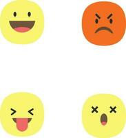 wereld dag emoji ontwerp element met emoji achtergrond patroon, voor ontwerp decoratie, vector illustratie