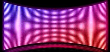 TV tonen LED scherm stadium en lcd muur achtergrond vector
