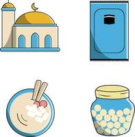 Ramadan kareem Islamitisch ontwerp decoratie element.voor ontwerp decoratie.illustratie vector