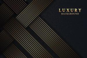 elegant luxeachtergrondconcept met zwarte en gouden textuur vector