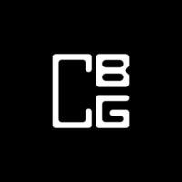 cbg brief logo creatief ontwerp met vector grafisch, cbg gemakkelijk en modern logo. cbg luxueus alfabet ontwerp