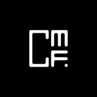 cmf brief logo creatief ontwerp met vector grafisch, cmf gemakkelijk en modern logo. cmf luxueus alfabet ontwerp