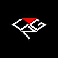 cng brief logo creatief ontwerp met vector grafisch, cng gemakkelijk en modern logo. cng luxueus alfabet ontwerp