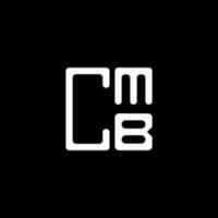 cmb brief logo creatief ontwerp met vector grafisch, cmb gemakkelijk en modern logo. cmb luxueus alfabet ontwerp