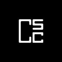 csc brief logo creatief ontwerp met vector grafisch, csc gemakkelijk en modern logo. csc luxueus alfabet ontwerp