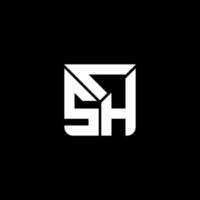 csh brief logo creatief ontwerp met vector grafisch, csh gemakkelijk en modern logo. csh luxueus alfabet ontwerp