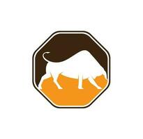 stier logo ontwerp vector