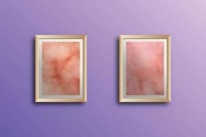 set van aquarel handgeschilderde achtergrond textuur kunst aan de muur aquarelle abstracte emerald achtergrond horizontale sjabloon vector