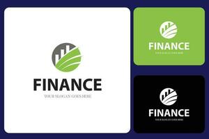ontwerpsjabloon voor financiële logo's vector