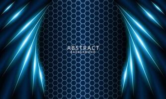 luxe blauw abstract modern achtergrond voor sociaal media ontwerp vector