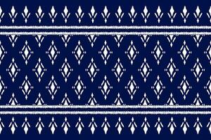 etnisch ikat naadloos patroon in stam. Amerikaans, Mexicaans stijl. aztec meetkundig ornament afdrukken. vector