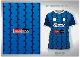 vector sport- overhemd achtergrond afbeelding.blauw auto wiel patroon ontwerp, illustratie, textiel achtergrond voor sport- t-shirt, Amerikaans voetbal Jersey overhemd