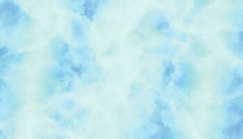 abstract achtergrond met een kleurrijk waterverf geklater ontwerp van blauw. blauw lucht en wolken. blauw waterverf bekladden achtergrond. vector