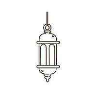 illustratie vector grafisch van de Ramadan lantaarn