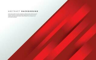 rood wit modern abstract ontwerp als achtergrond vector