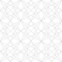 abstract meetkundig patroon met kruispunt dun Rechtdoor lijnen. elegant structuur in grijs kleur. naadloos lineair patroon. vector