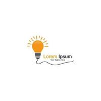 lamp logo vector