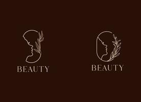 vers schoonheid logo sjabloon ontwerp vector