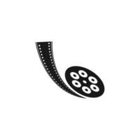 filmstrip logo sjabloon vector