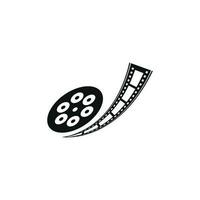 filmstrip logo sjabloon vector