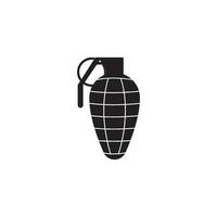 granaten logo ontwerp vector. vector